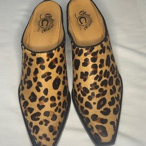 CHARLIE 1 HORSE LUCCHESE Leopard Print BOOT 7B